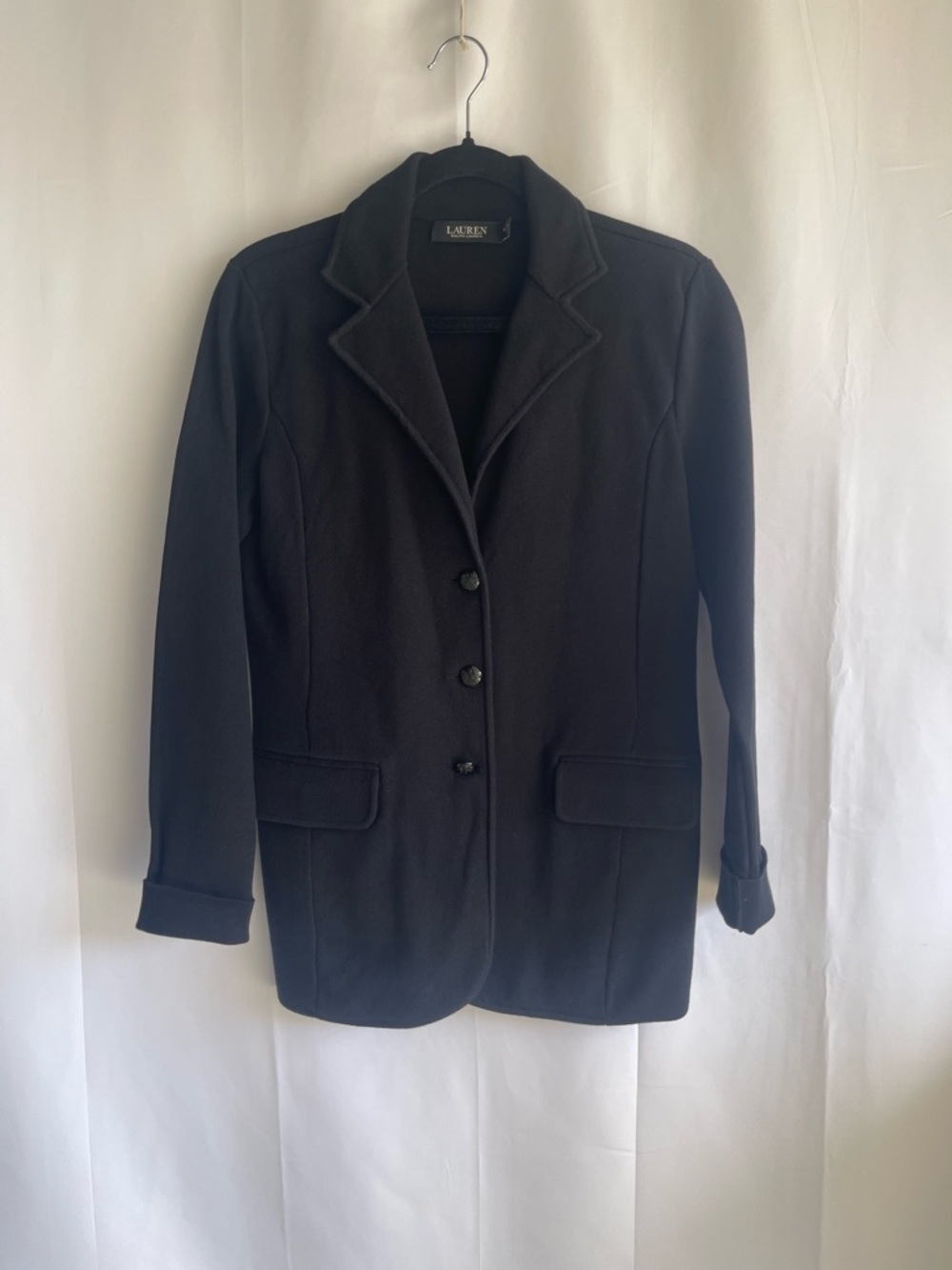 Ralph Lauren Black Women's Tailored Blazer Jacket